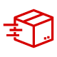 red parcel icon