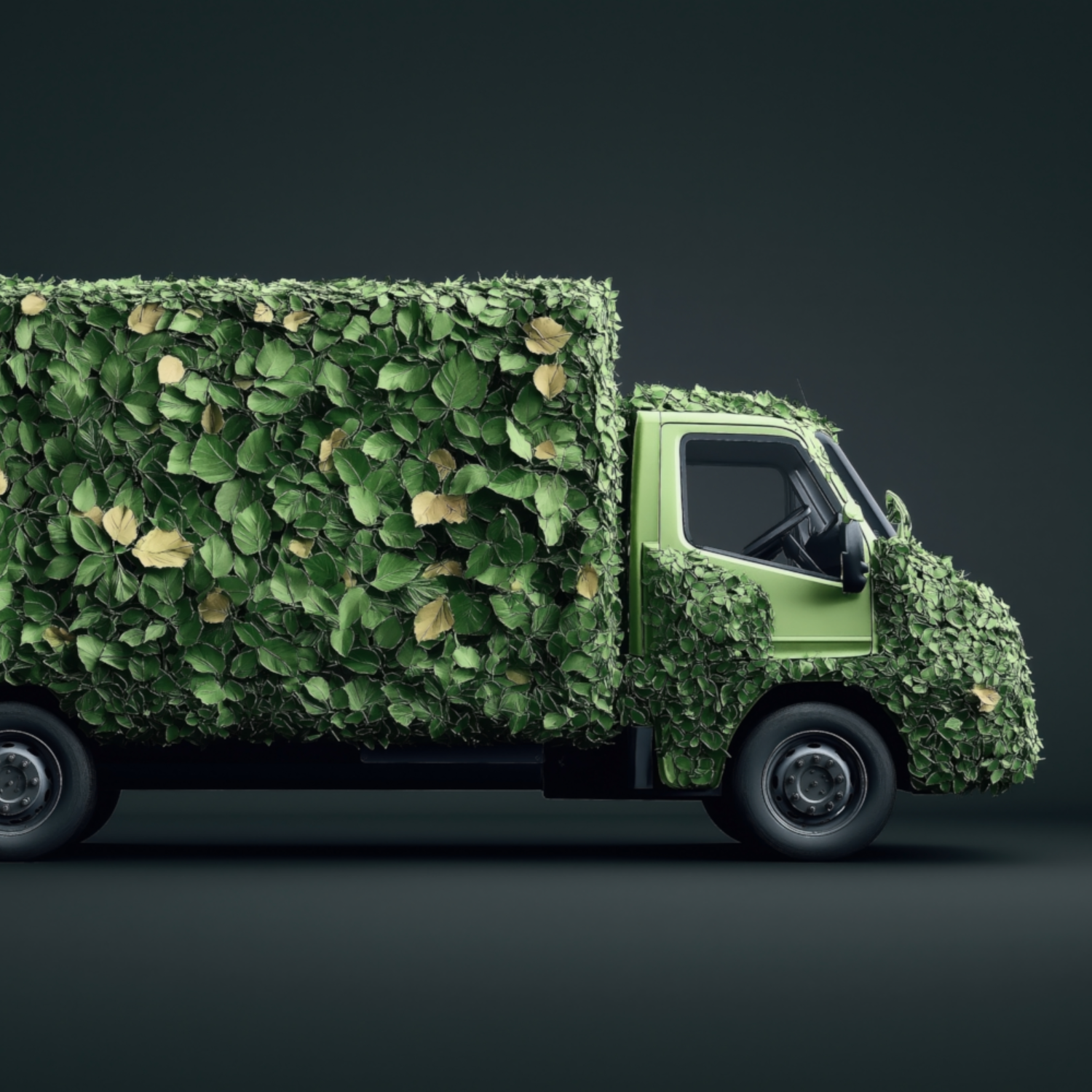 green lorry